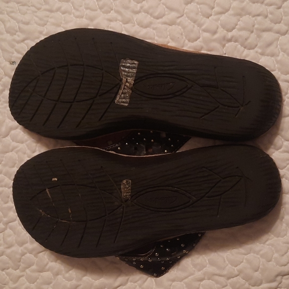 Clarks Leather Sandals Size 7 Summer, Beach - Picture 4 of 4